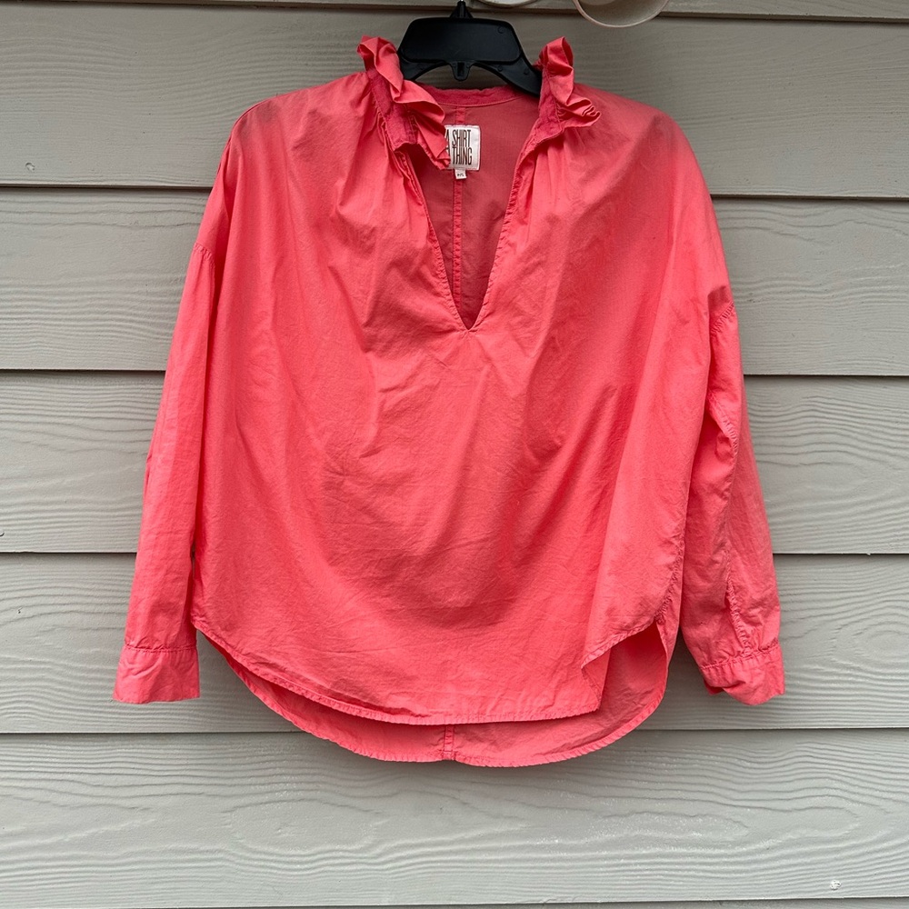 A Shirt Thing Cotton Blouse
